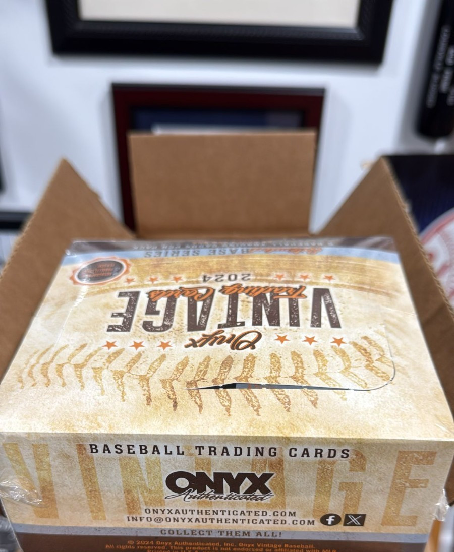 2024 Onyx Vintage Extended Series Baseball Hobby Box 4 AUTO Guarantee+5 paralels
