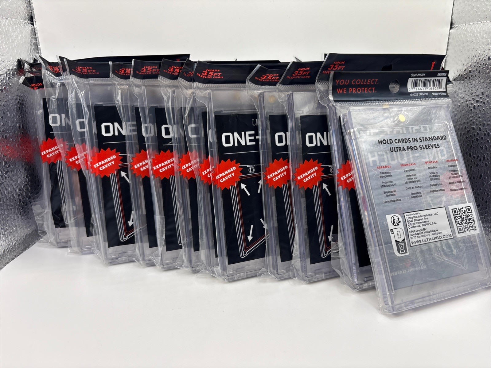 Ultra Pro One-Touch X Magnetic Card Holder 35pt UV Protection – Lot of 20