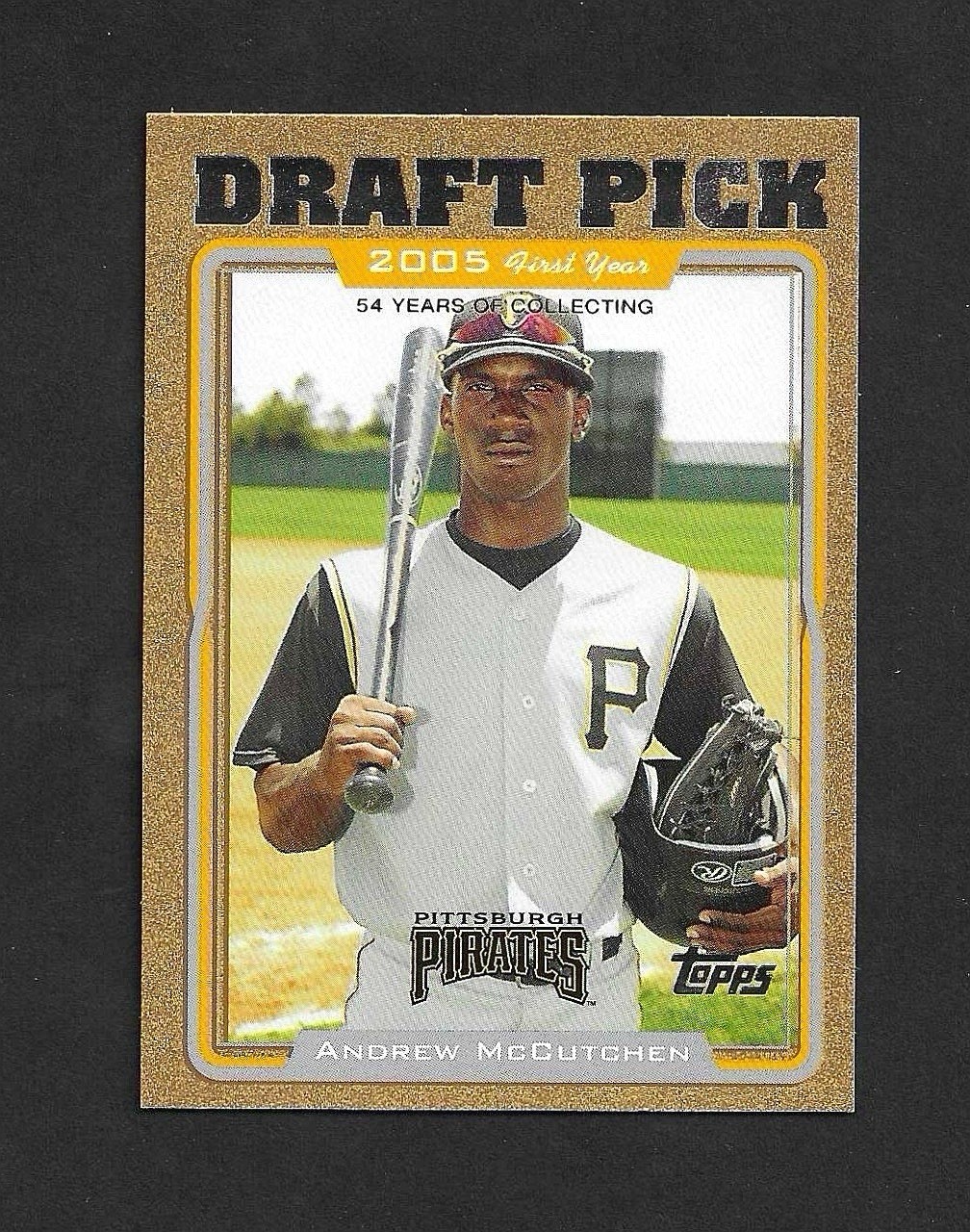 ANDREW MCCUTCHEN 2005 Topps Update GOLD Parallel /2005 Rookie Card RC Pirates