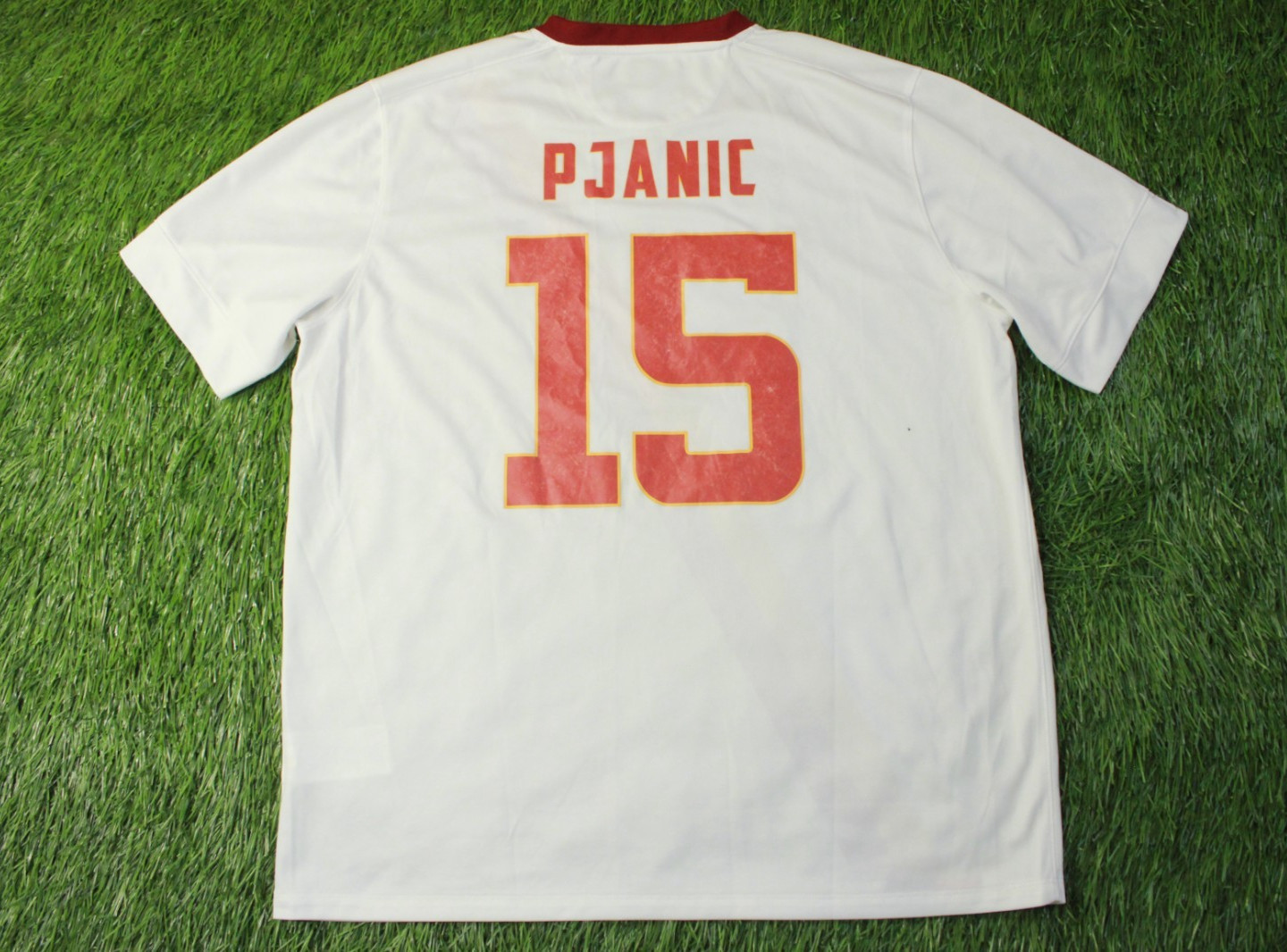 AS ROMA ITALY PJANIC 2014-2015 FOOTBALL SHIRT JERSEY AWAY NIKE ORIGINAL SIZE XXL