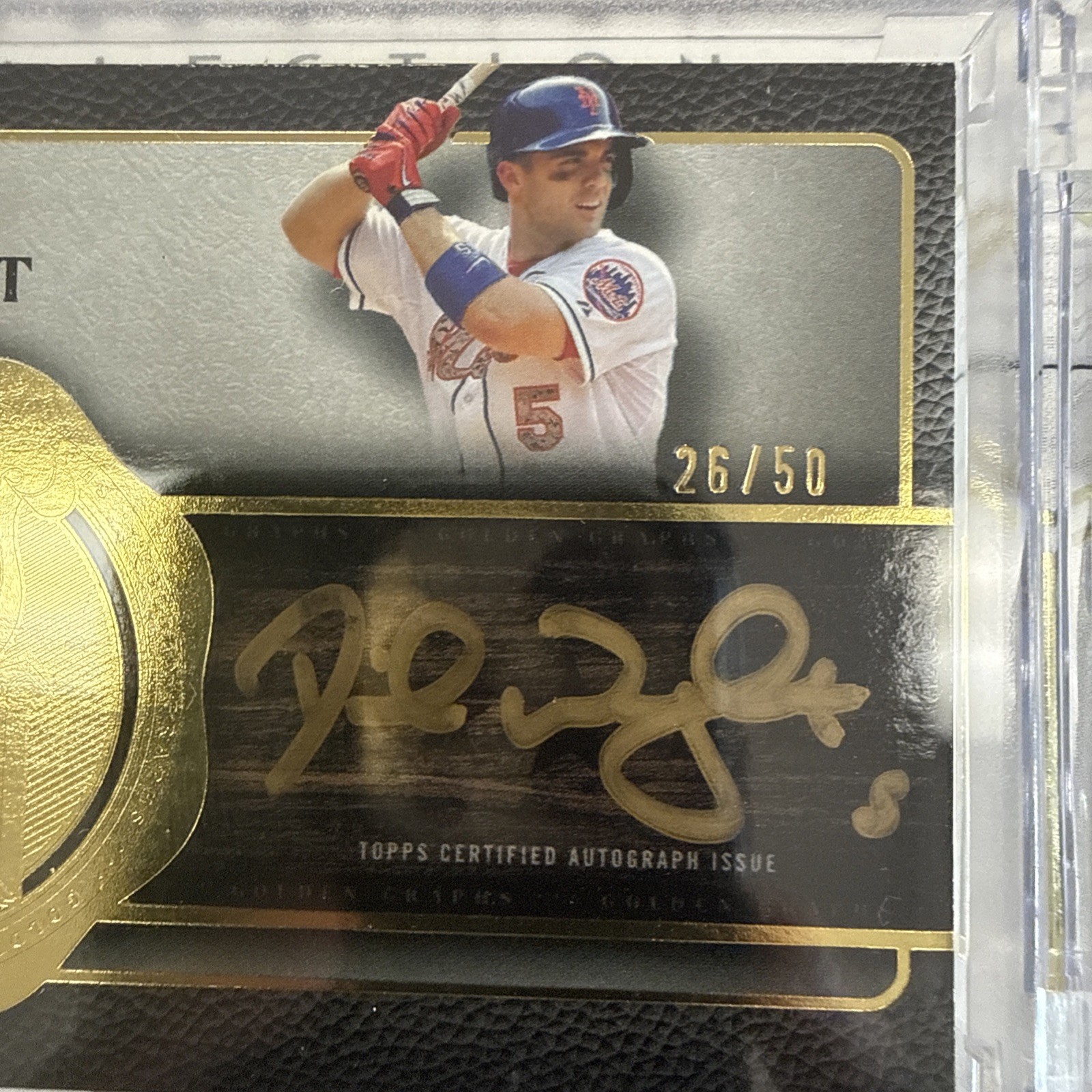 2025 Topps Five Star – Golden Graphs David Wright #GG-DW /50 (AU)