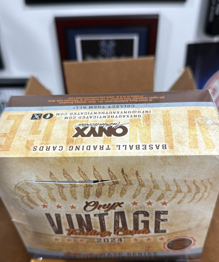 2024 Onyx Vintage Extended Series Baseball Hobby Box 4 AUTO Guarantee+5 paralels