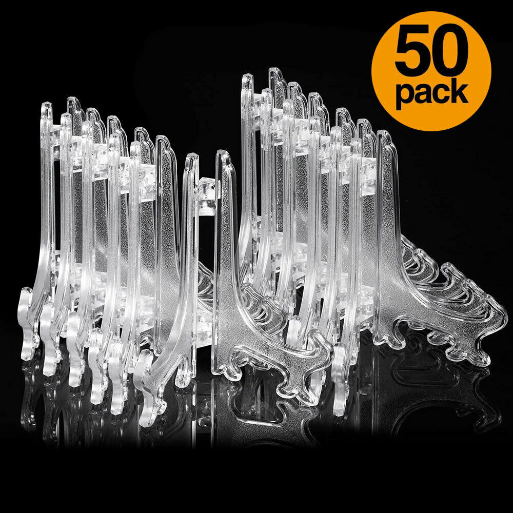 50PCS Card Stand Trading Card Stands Baseball Display Stand Holder 3″ US SHIP
