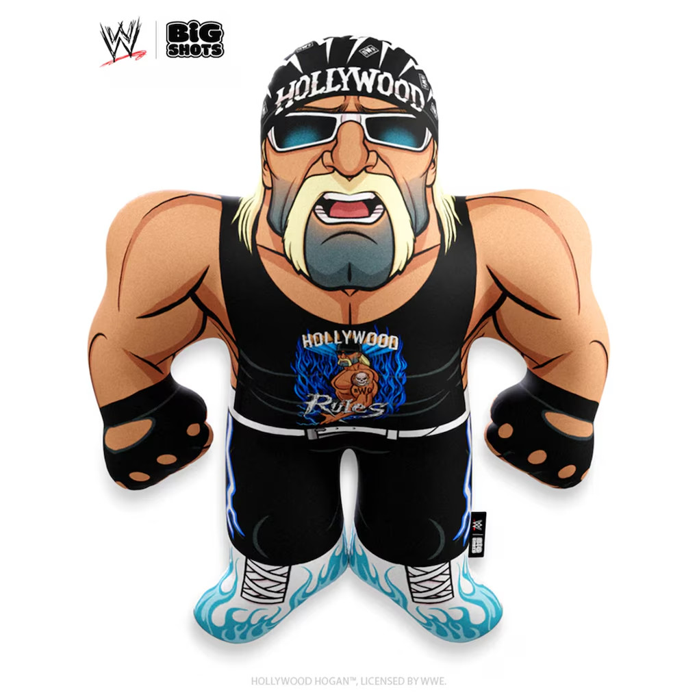 [BIG SALE] Hulk Hogan WWE Legends Big Shots Pillow Wrestling Collectible