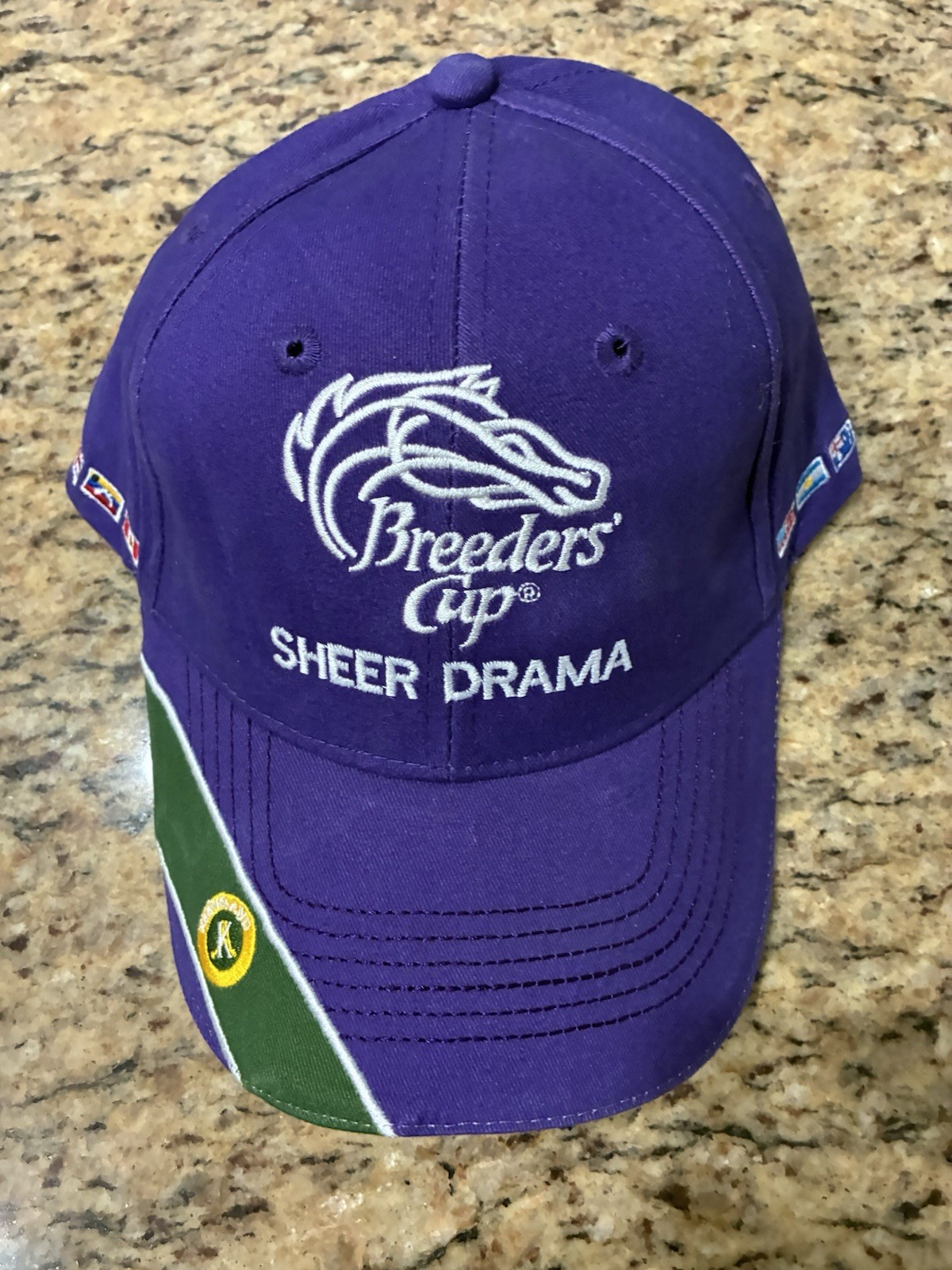 Breeders Cup Hat Purple Sheer Drama