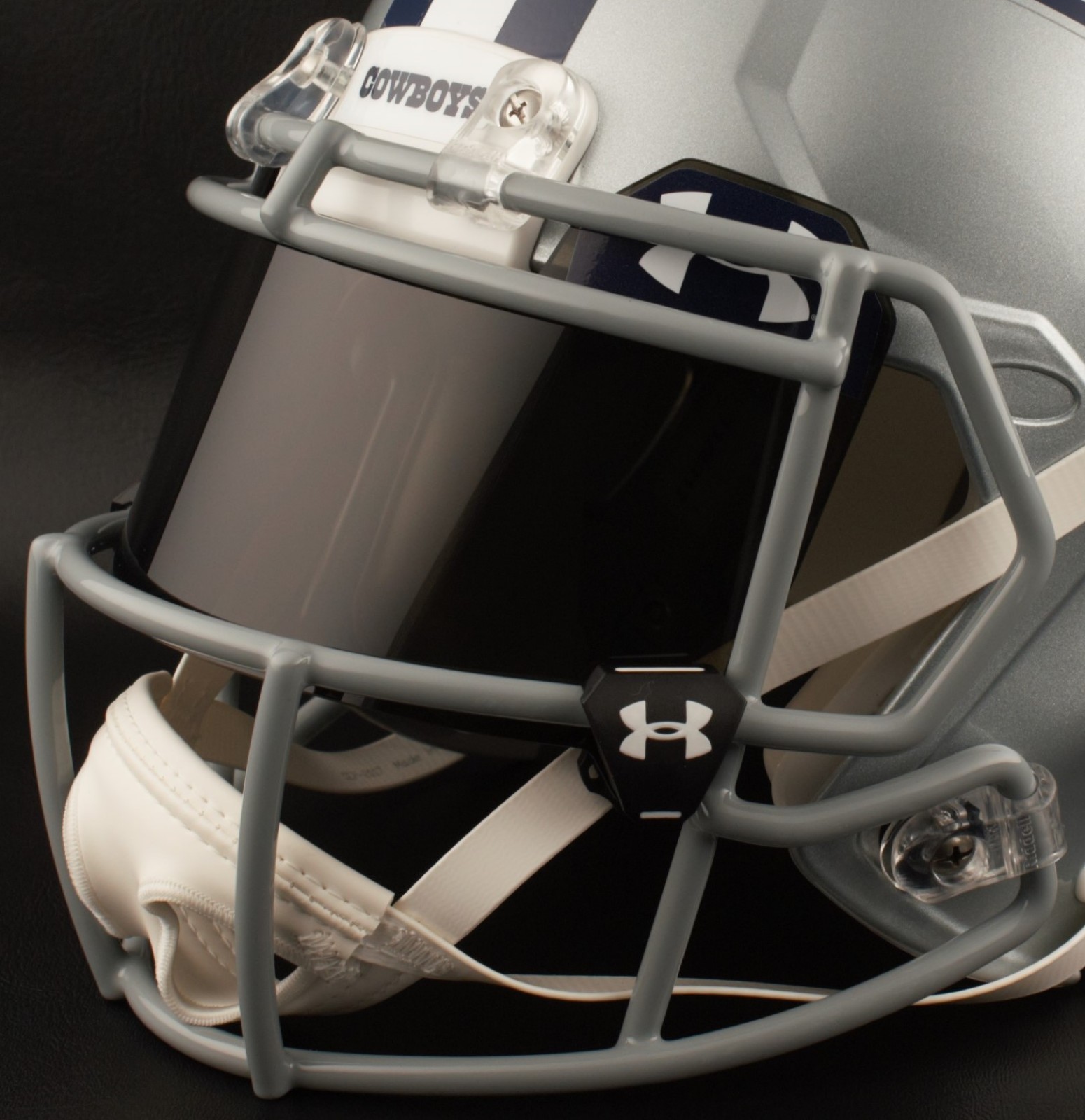 DALLAS COWBOYS NFL Authentic GAMEDAY Football Helmet w/ BLACK-TINT Eye Shield