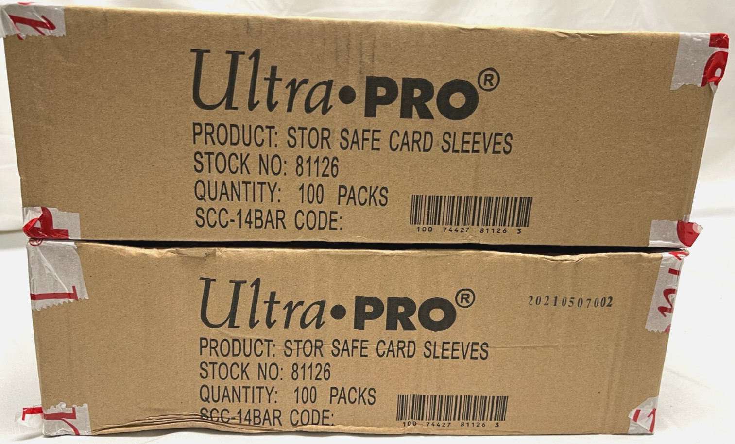 NEW Ultra Pro BULK 25K CASE Clear Poly Penny Trading Card Sleeves Sports 83647