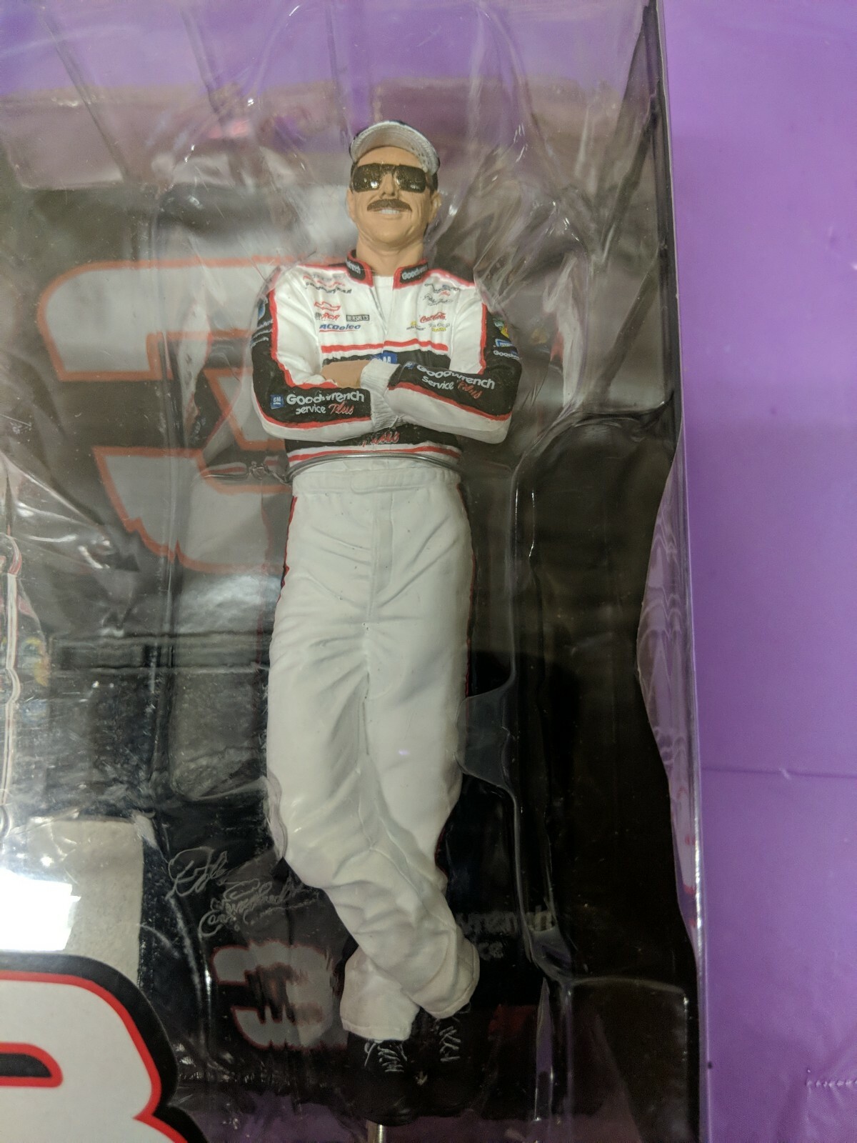 Dale Earnhardt Sr #3 “Sun Glasses Variant” McFarlane Nascar 2004 Series 1 ~ #1k