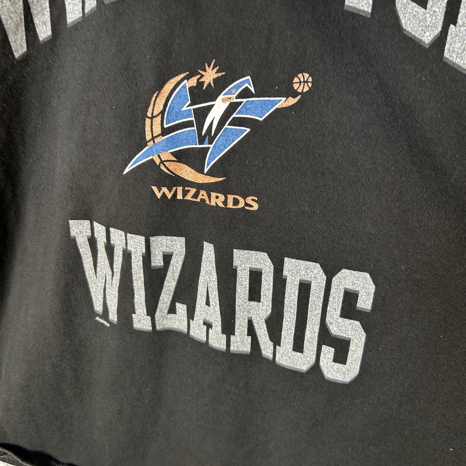 Vintage Washington Wizards NBA Graphic Tee OG Throwback Logo T-Shirt Men’s XL