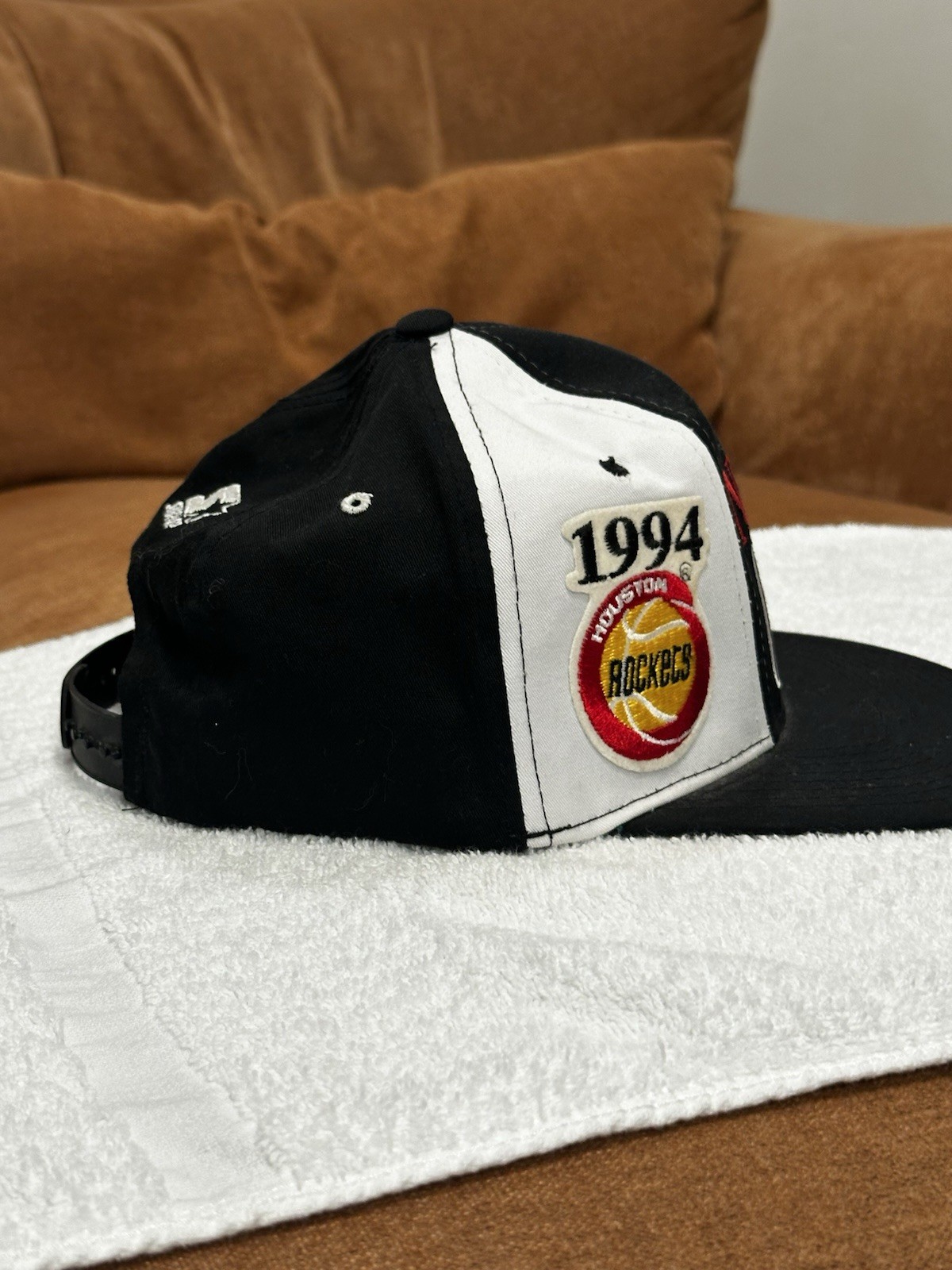 Autographed Hakeem Olajuwon Houston Rockets Hat + Three Bonus Hats (see below)