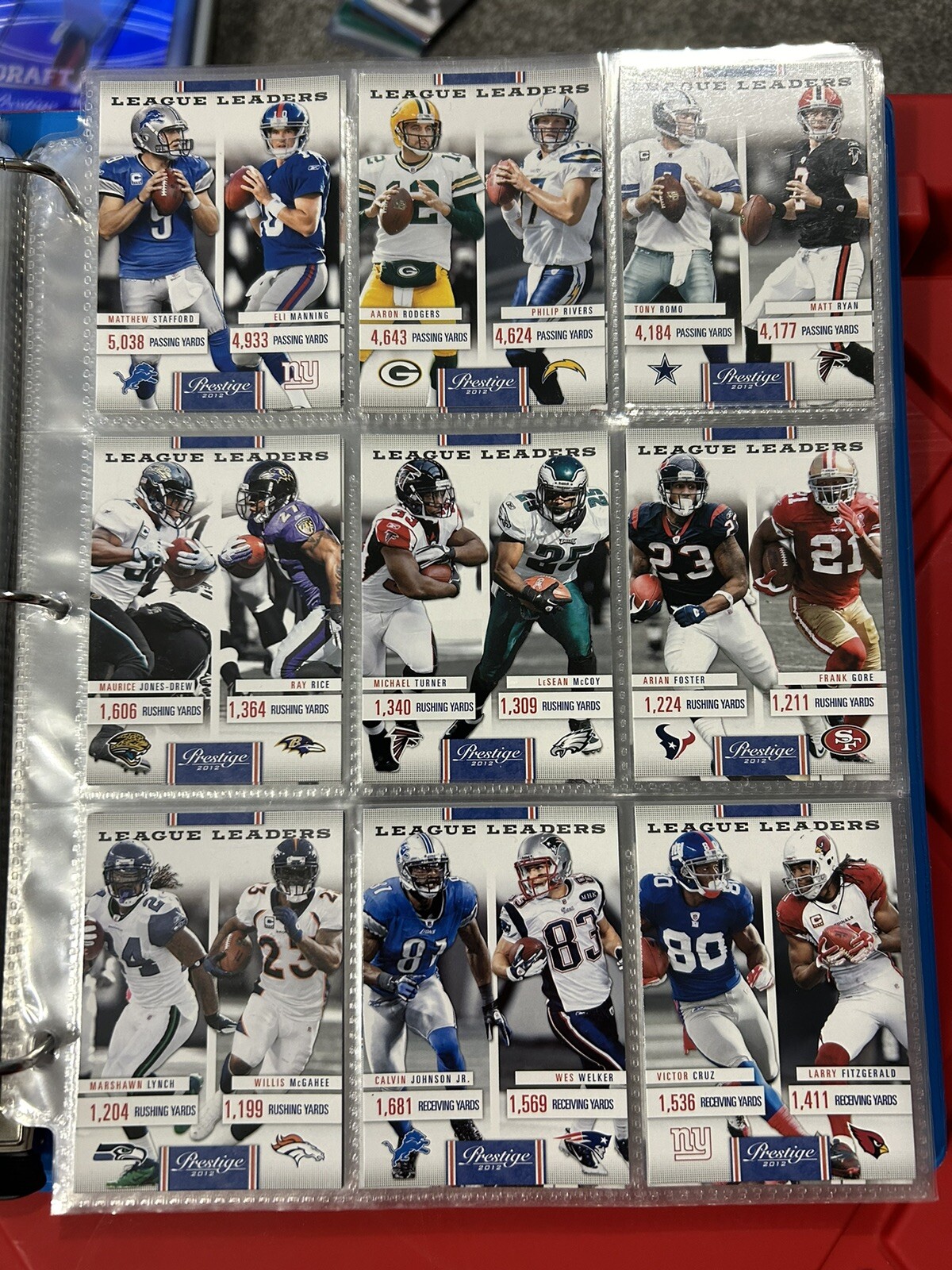 2012 Prestige Football 100% Complete Set With All Inserts, Variations, And SPs