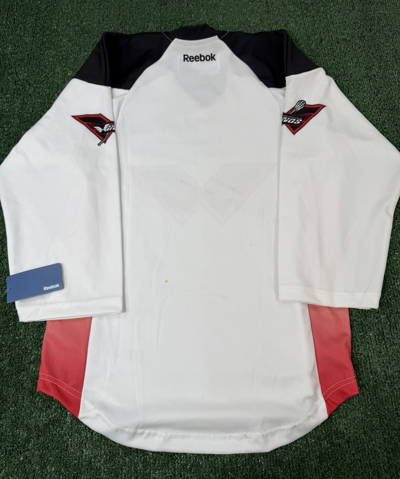 Vintage Philadelphia Wings NLL Lacrosse Reebok Jersey New With Tags Mens Size M