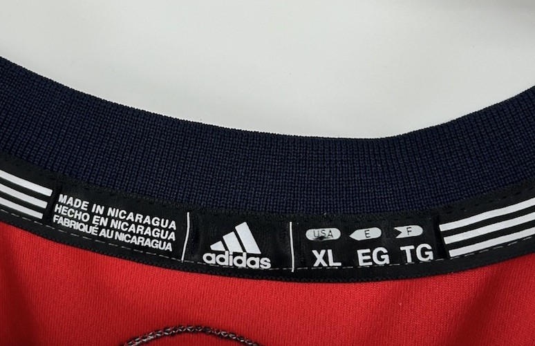 Washington Wizards NBA Adidas Basketball Jersey Men’s XL Length +2
