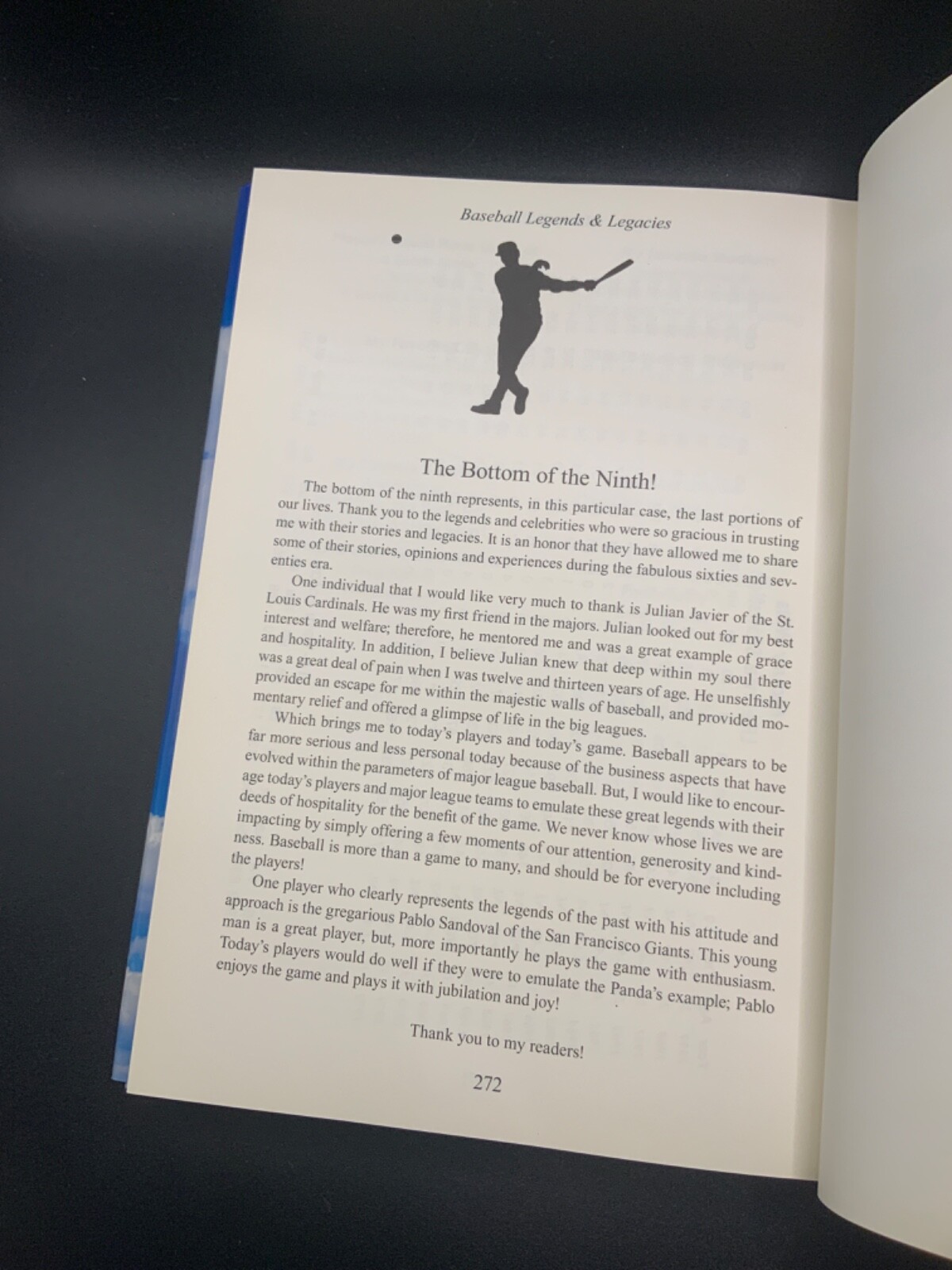 SIGNED Baseball Legends & Legacies and Gary Hall Hardcover, 1st Printing
