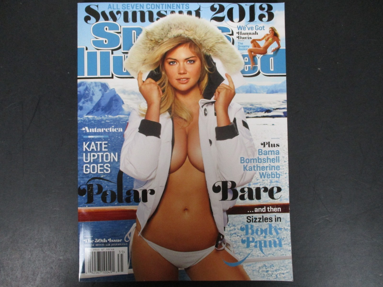 2013 Kate Upton Sports Illustrated 50th Swimsuit Issue Polar Bare NO LABEL