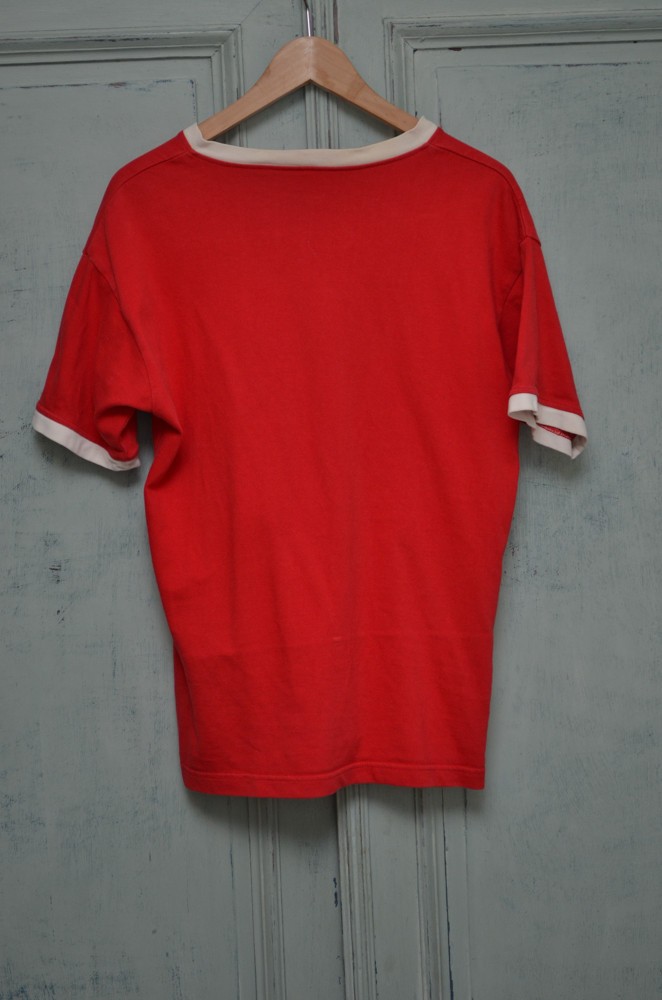 Manchester United Toffs Wembley 1958 Retro Football Shirt Red Size M