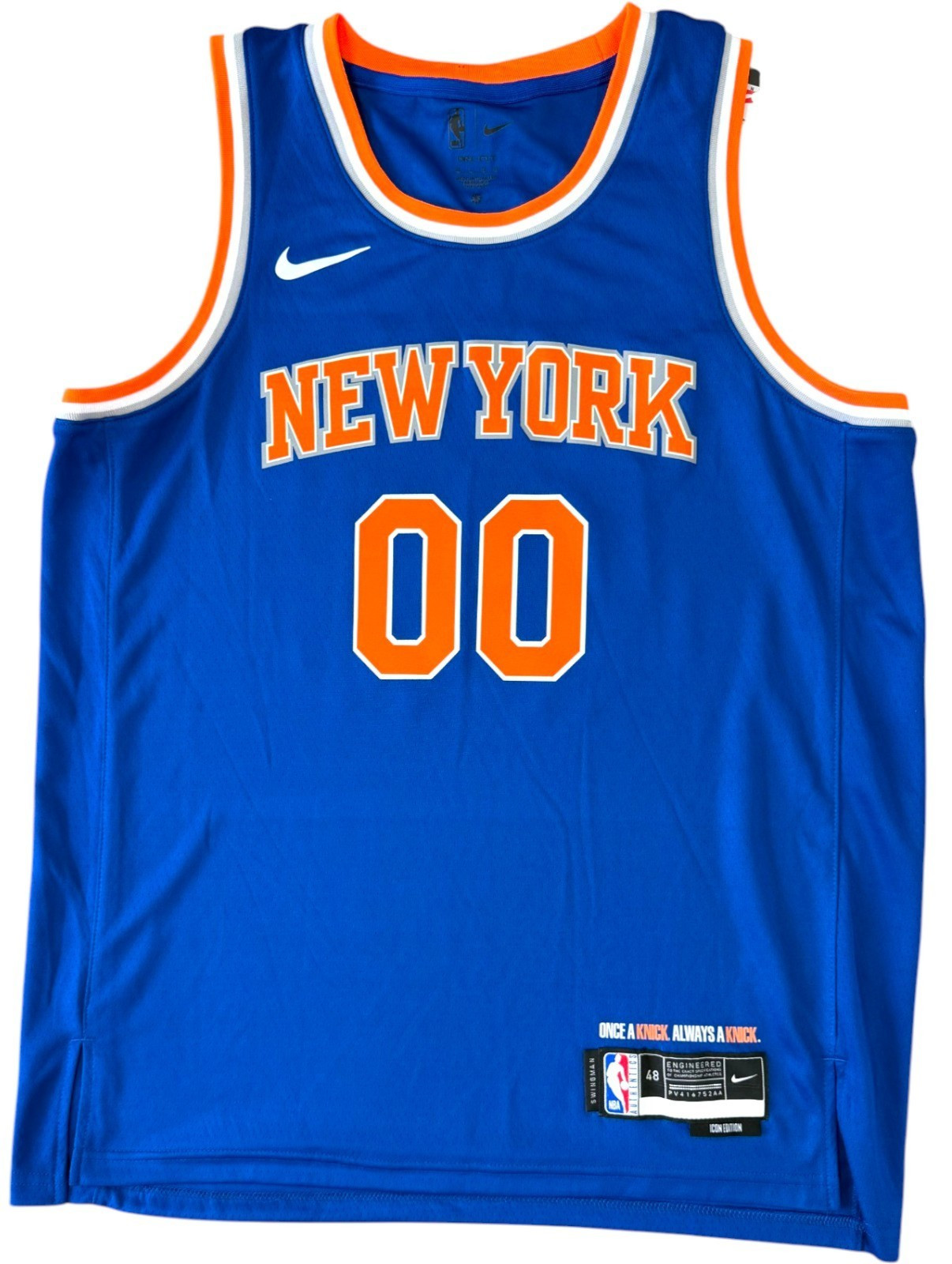 JORDAN CLARKSON SIGNED AUTOGRAPHED NEW YORK KNICKS JERSEY NBA FINALS JSA COA