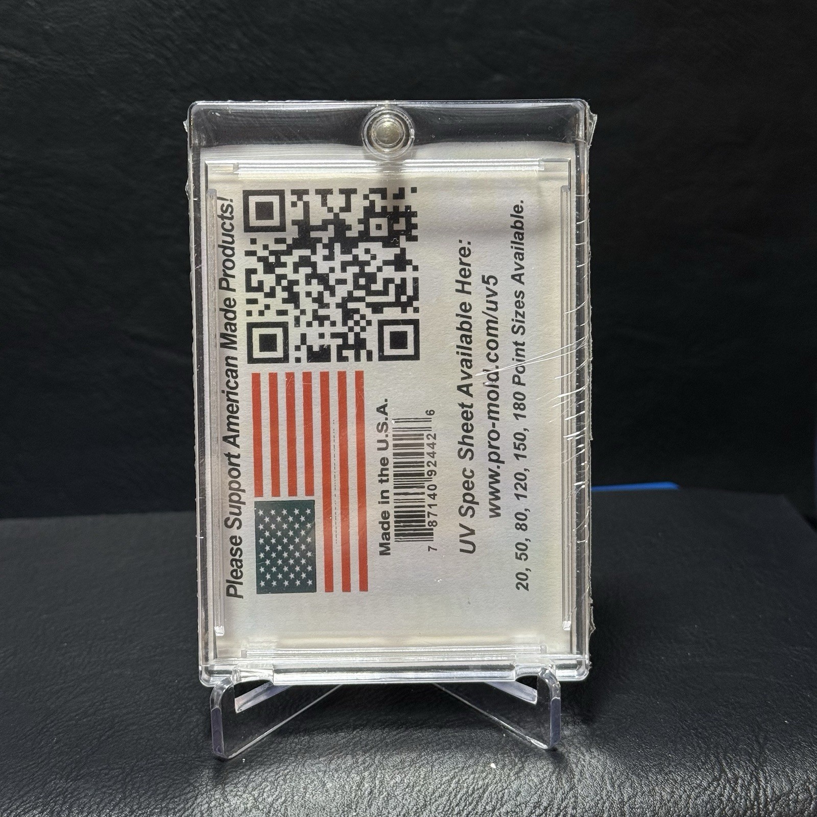 Pro-Mold One-Touch Thick Card 180pt Point #MH4UV5 UV Magnetic Card Holder