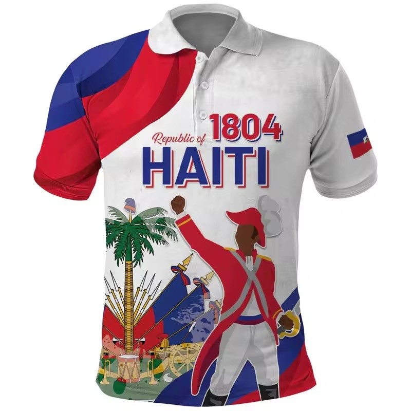 Haiti World Cup Fan Shirt – Haitian Flag Soccer T-shirt – Men Women Unisex