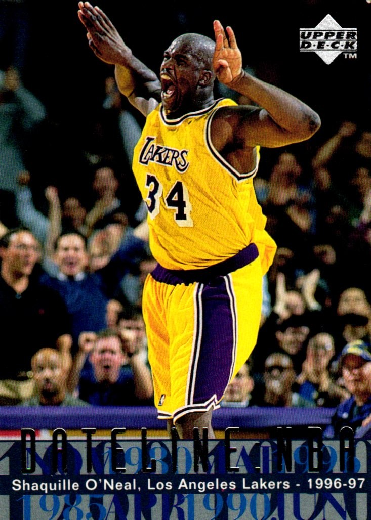 1996-97 Upper Deck #320 Shaquille O’Neal