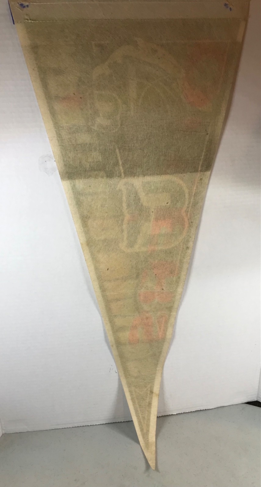 1980’s Hartford Whalers pennant Vintage Original NHL Defunct 12 by 30 Inches