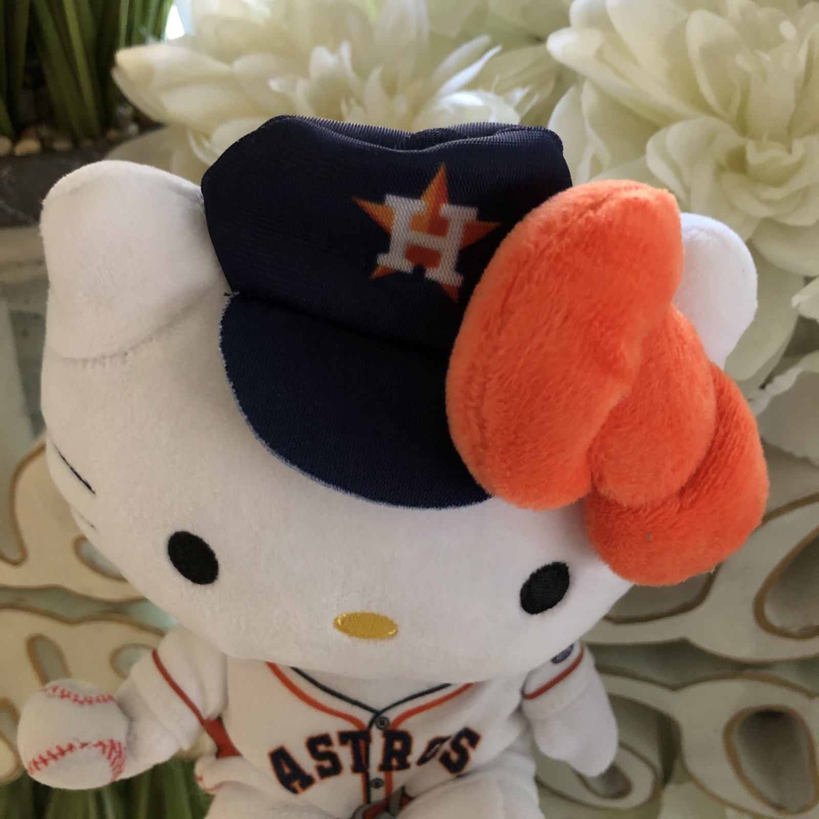 2025 Houston Astros SGA Hello Kitty 7 Inch Plush New