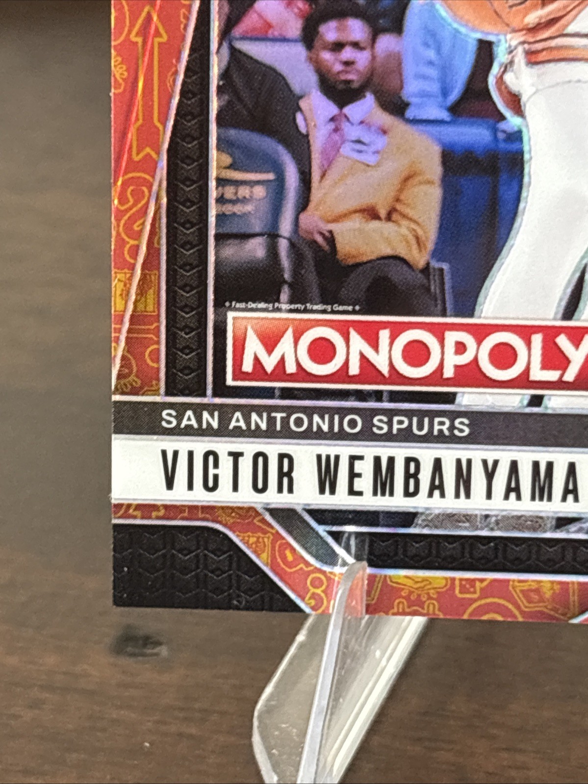 2025 Panini Prizm Monopoly – Victor Wembanyama #73 Classic Icons Orange /1499 SP