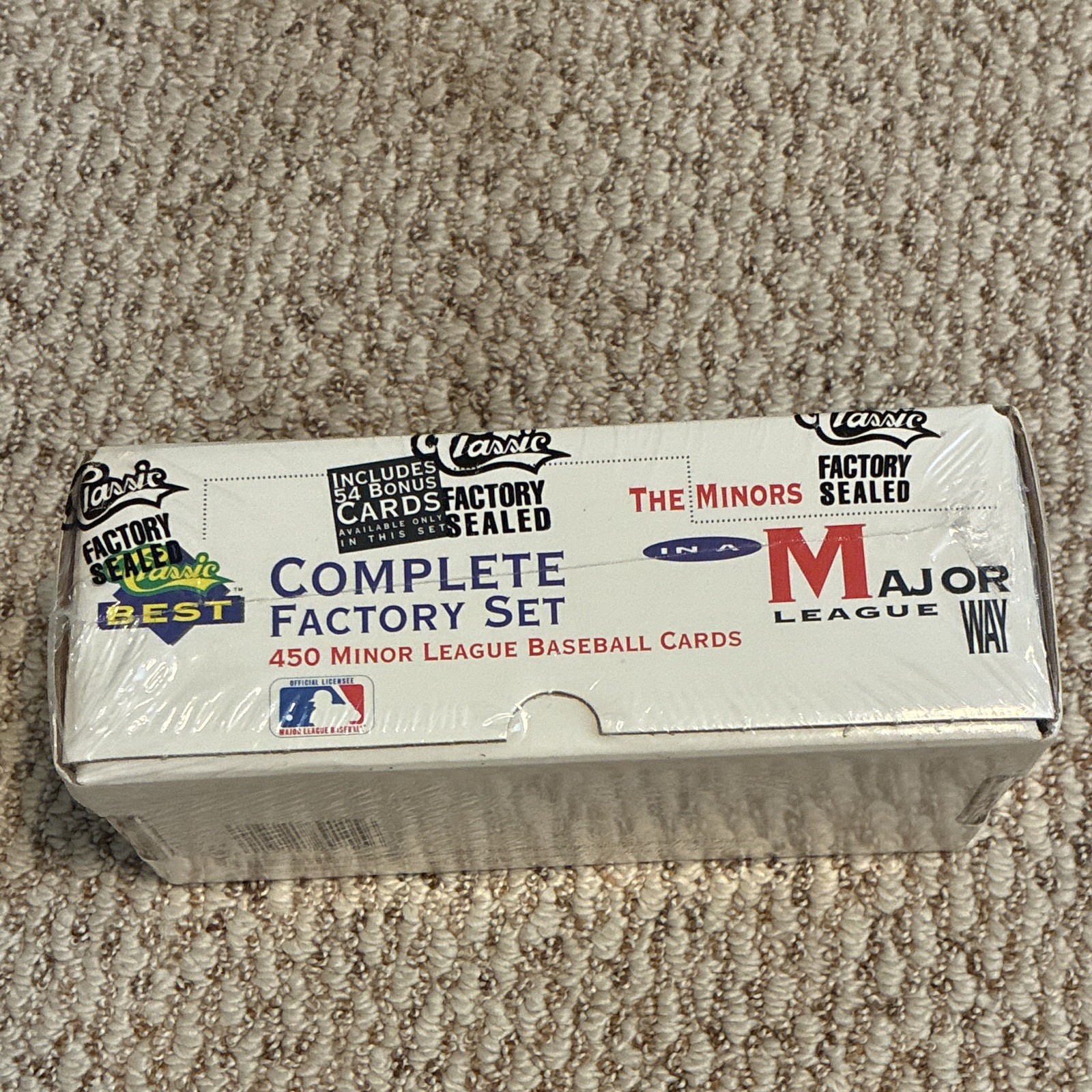 1991 Classic Best The Minors In A Major League Way Set 450+54 Sealed!