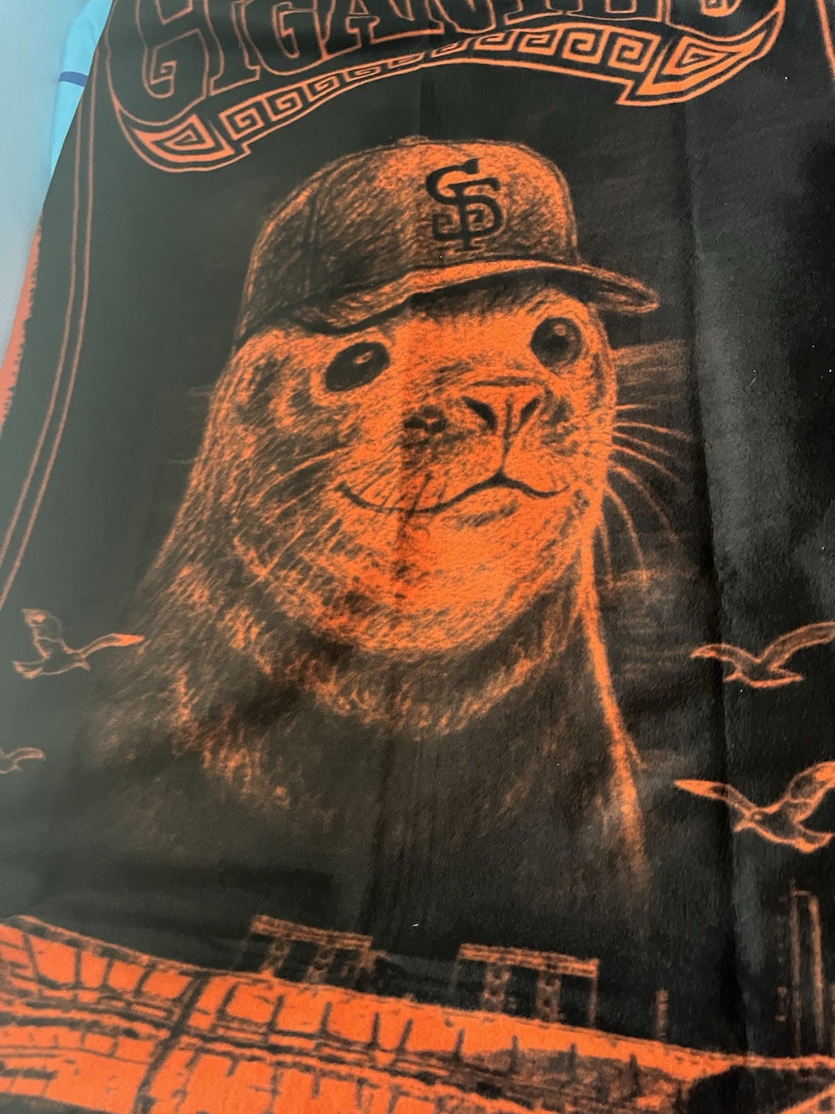 2026 San Francisco Giants Mexican Heritage Night SE Cobija Blanket NEW