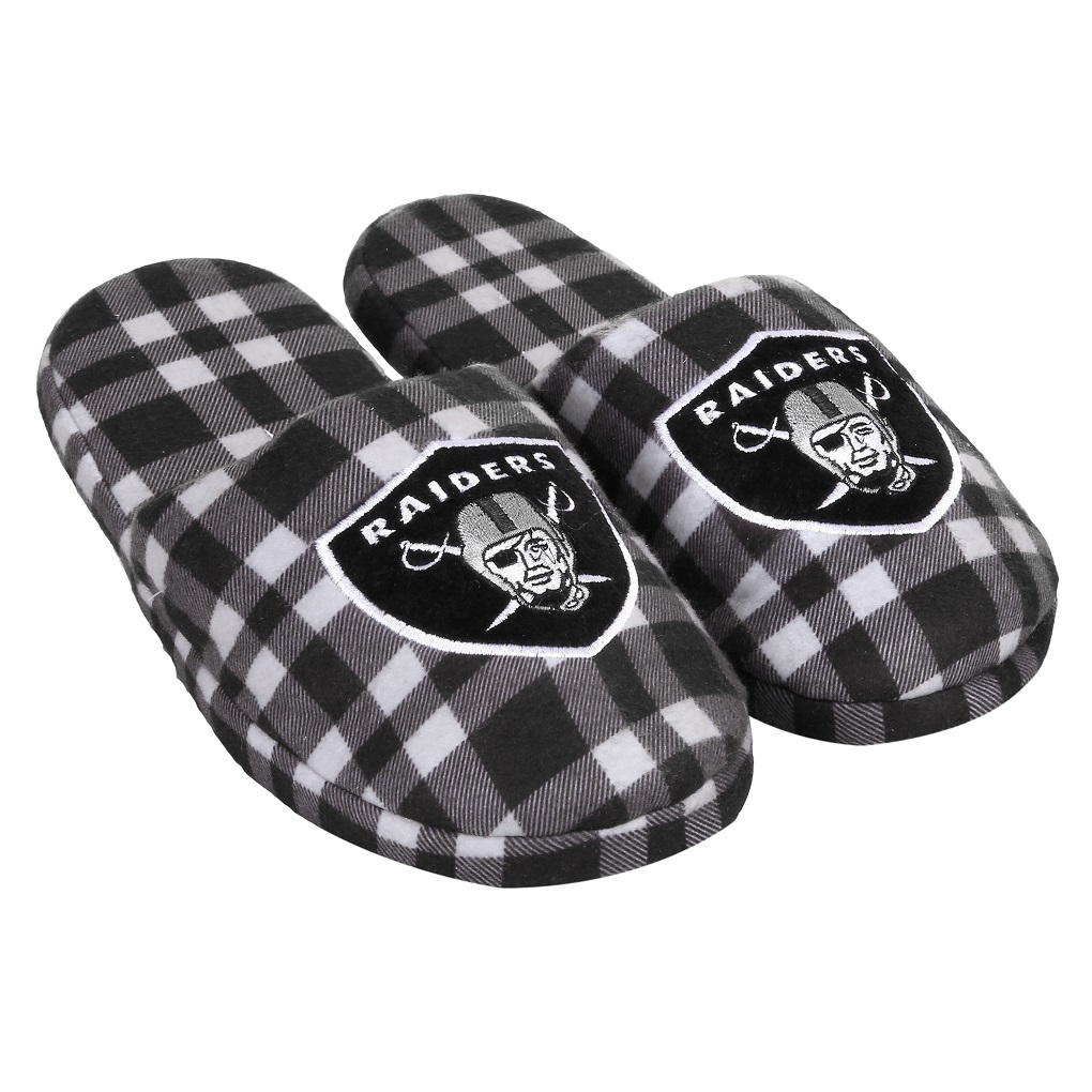 NFL Football Team Logo Mens Flannel slippers House Shoes – Pick Your Team!