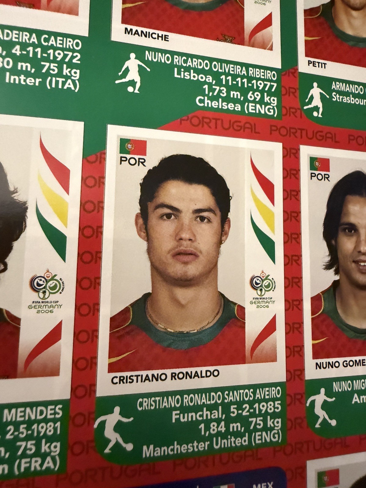 Panini FIFA World Cup Germany 2006 Book With Printed Stickers Full Set Germany