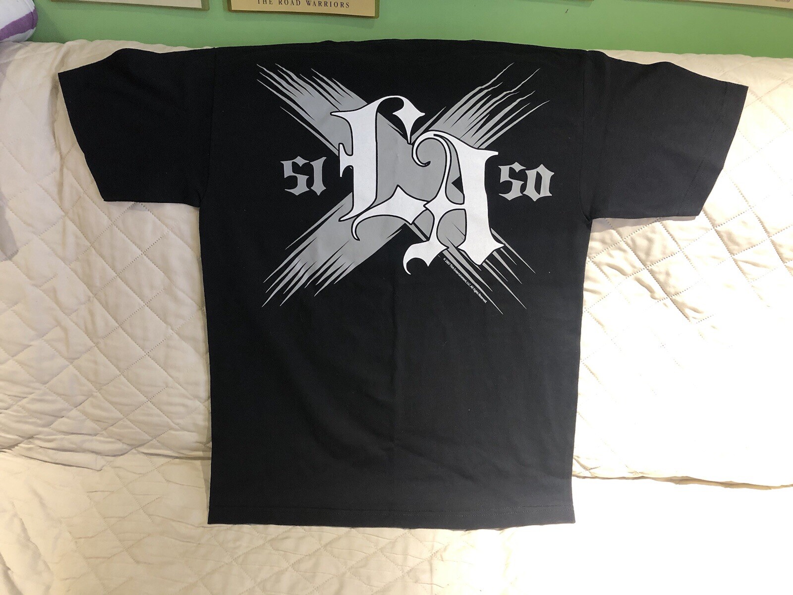 Vintage TNA Wrestling LAX Latin American X-Change Double Sided Wrestling Tee MED