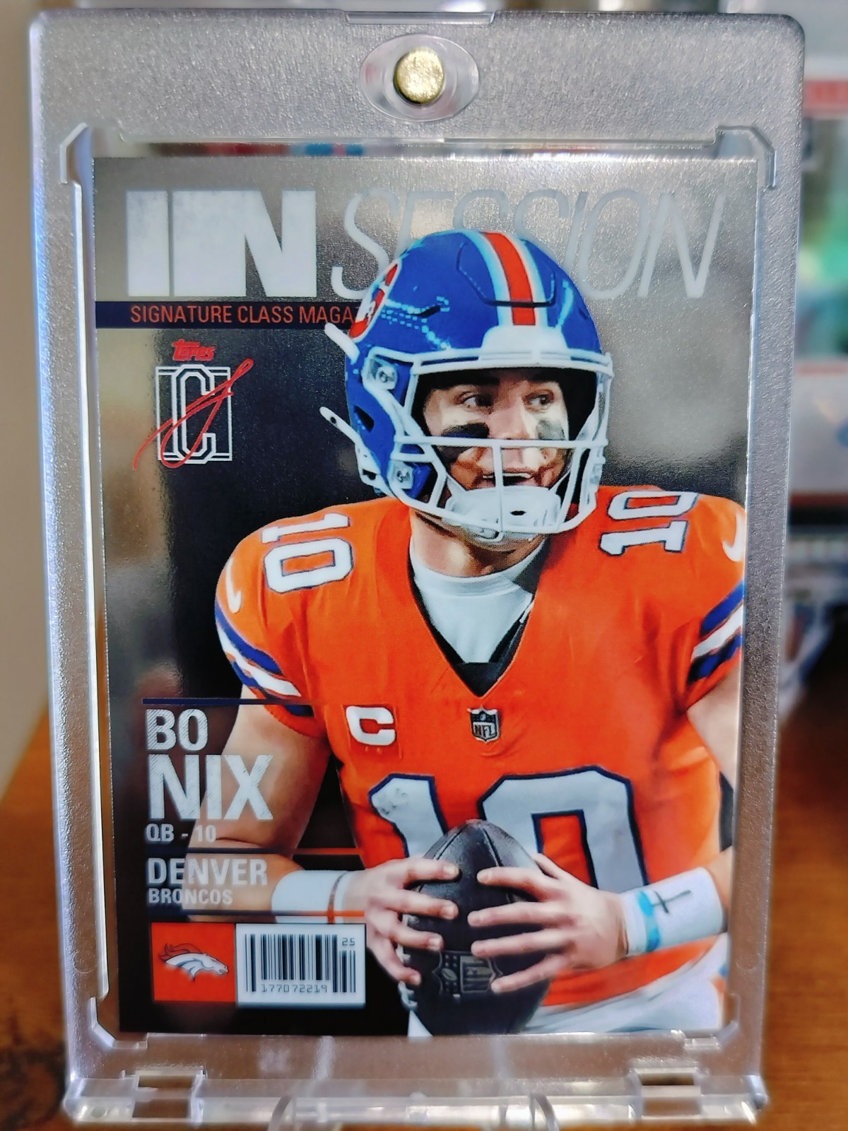 2025 Topps Signature Class🔥Bo Nix #IS-7🔥IN SESSION🔥Broncos QB🔥🔥🔥NEW