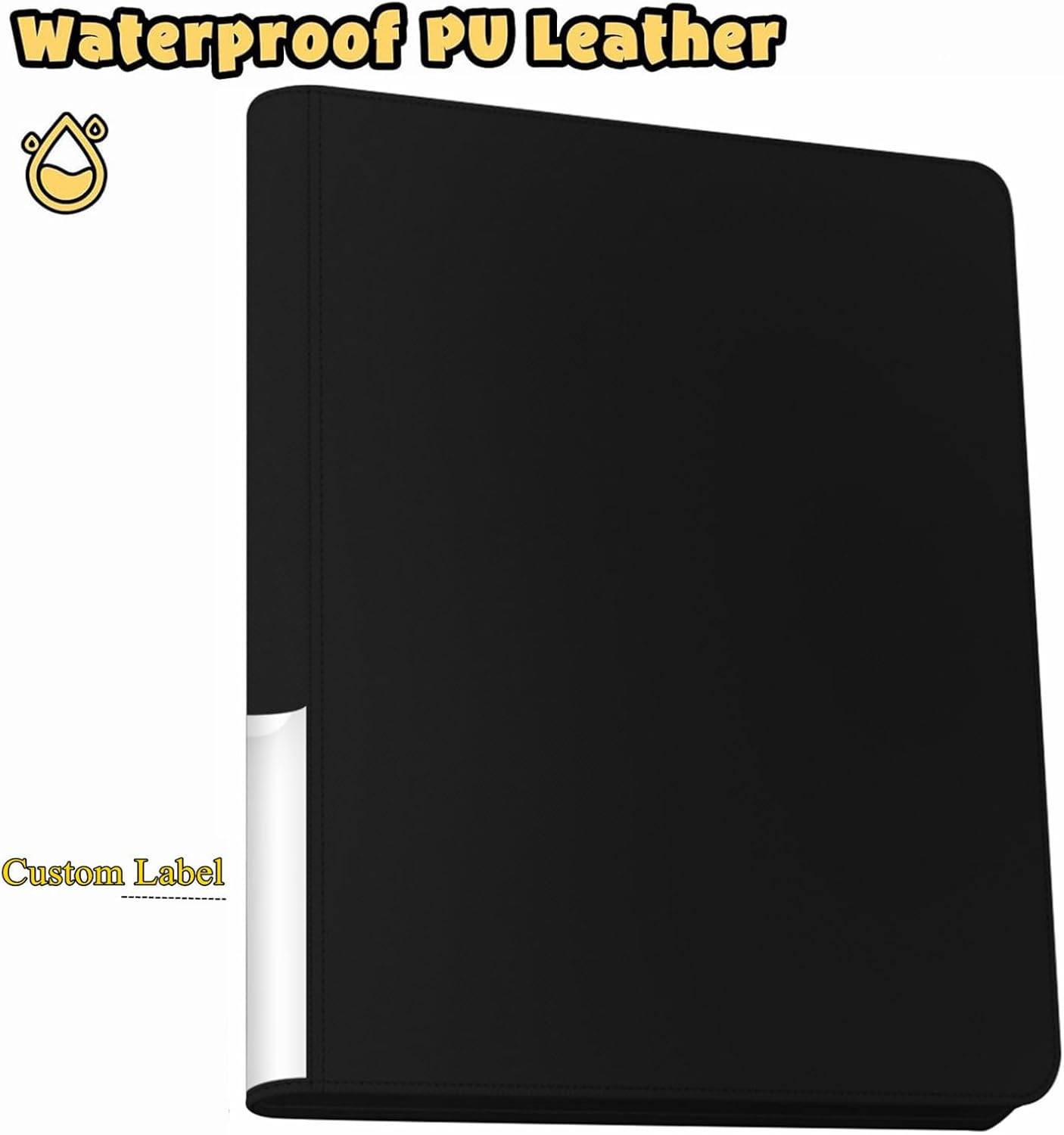 Top Loader Binder 16 Pocket | Trading Card Album 640 Cards Toploader NEW 35pt