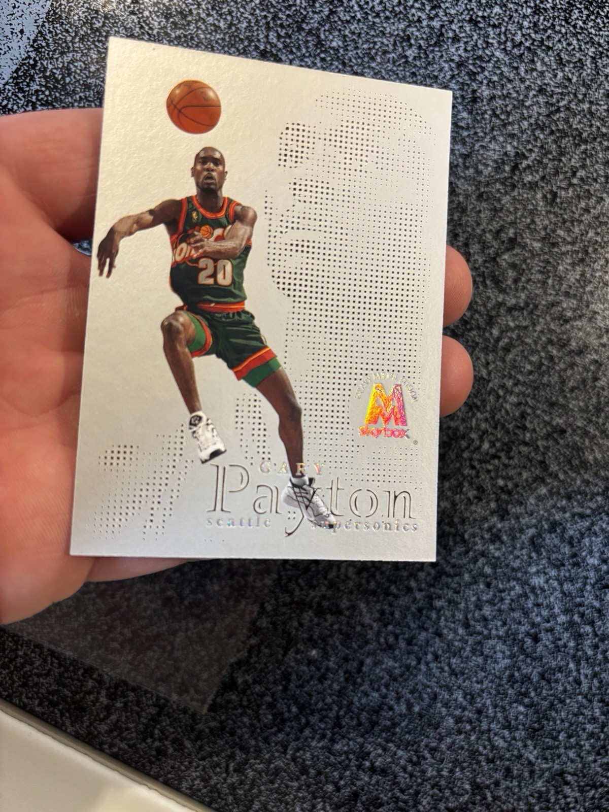 1998-99 Skybox Molten Metal – Fusion Heavy Metal Gary Payton #18F