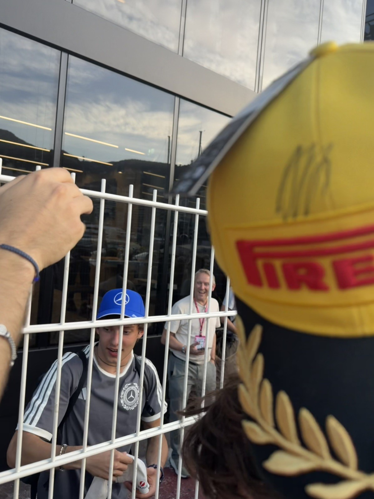 SIGNED Kimi Antonelli F1 Pirelli China GP 2026 Podium Cap 1st Win Mercedes AMG