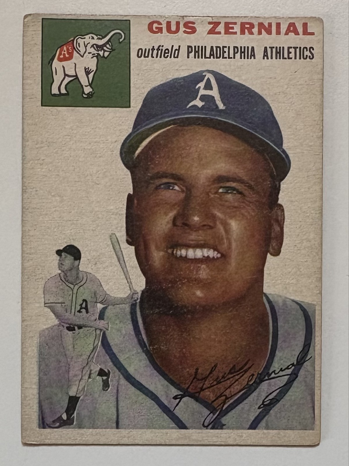 1954 Topps – Gus Zernial #2