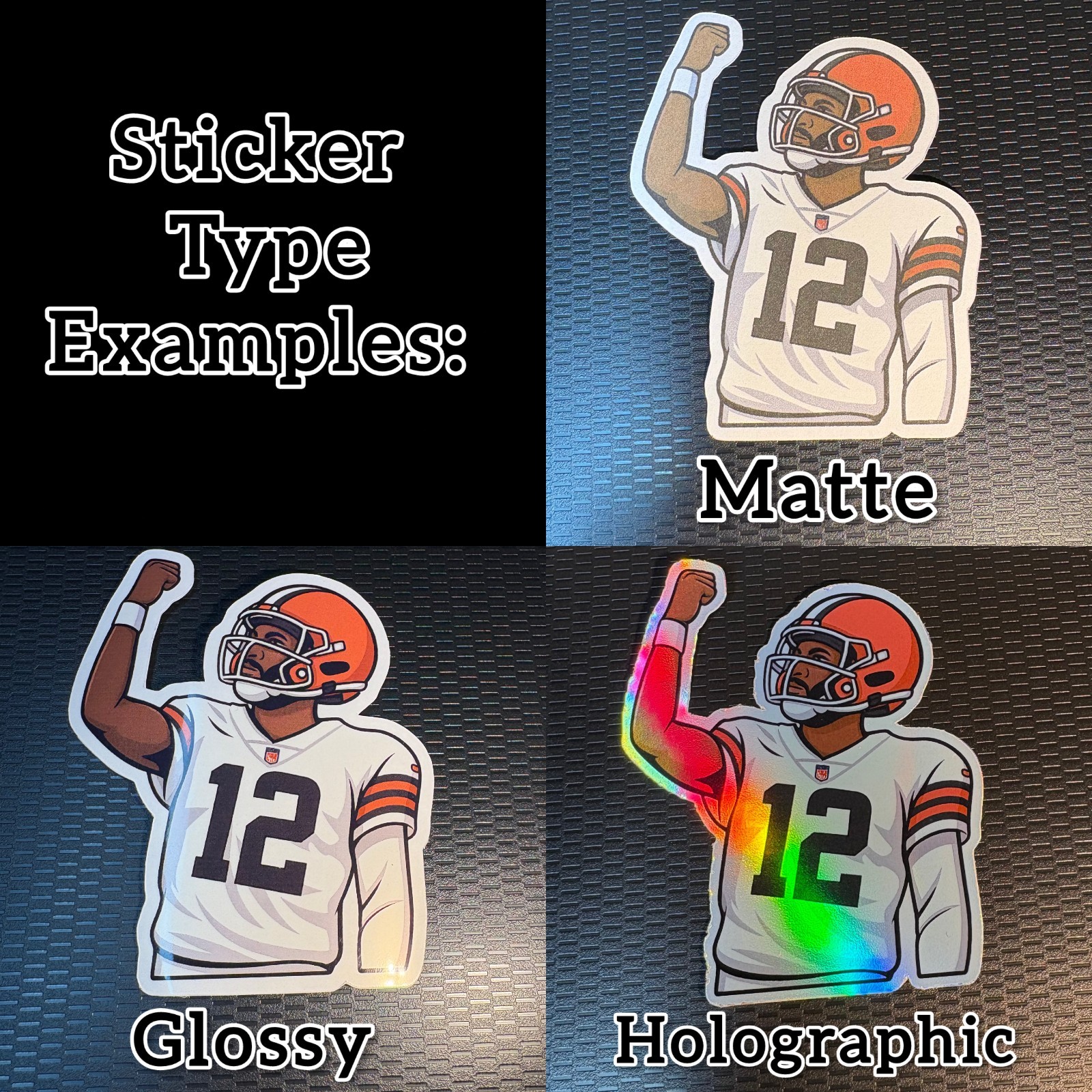 Auburn “War Eagle” Tiger Custom Football Sticker