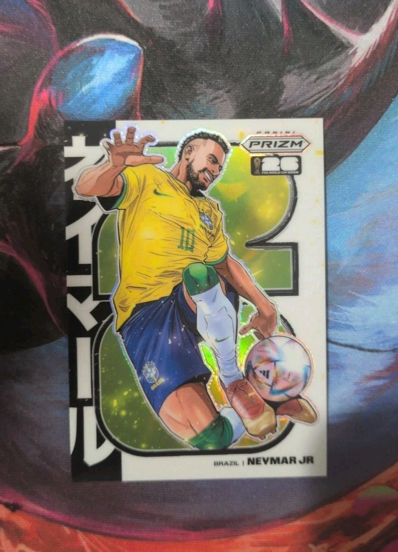 2026 Panini Prizm FIFA World Cup Neymar Jr #26 MANGA SSP Brazil Case Hit