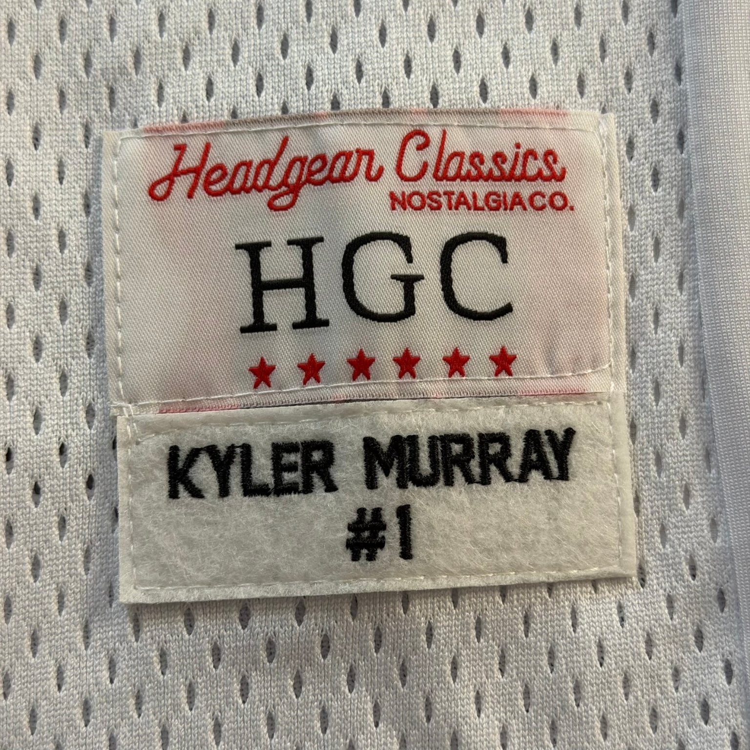 Kyler Murray #1 Football Jersey Headgear Classics Size Small NFL