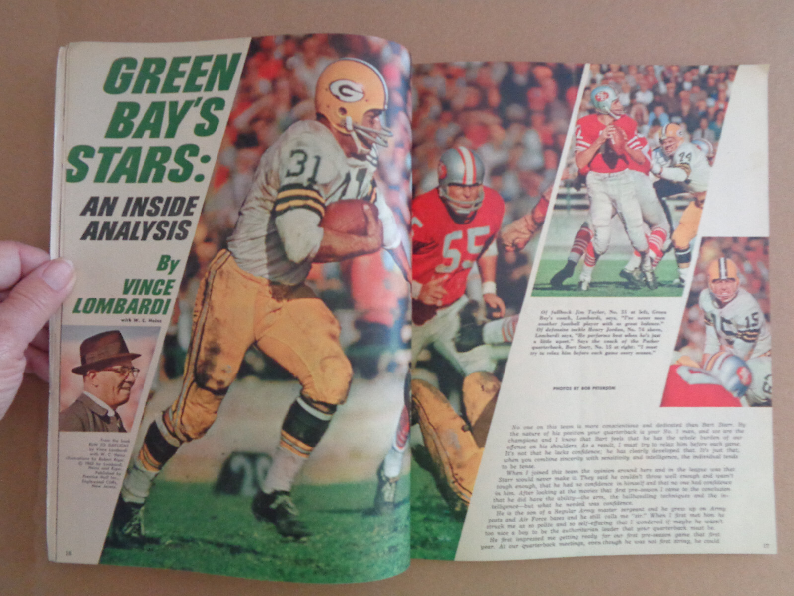 SPORT magazine 1963 WHITEY FORD-Green Bay Star-LATIN AMERICAN Players-NELLIE FOX