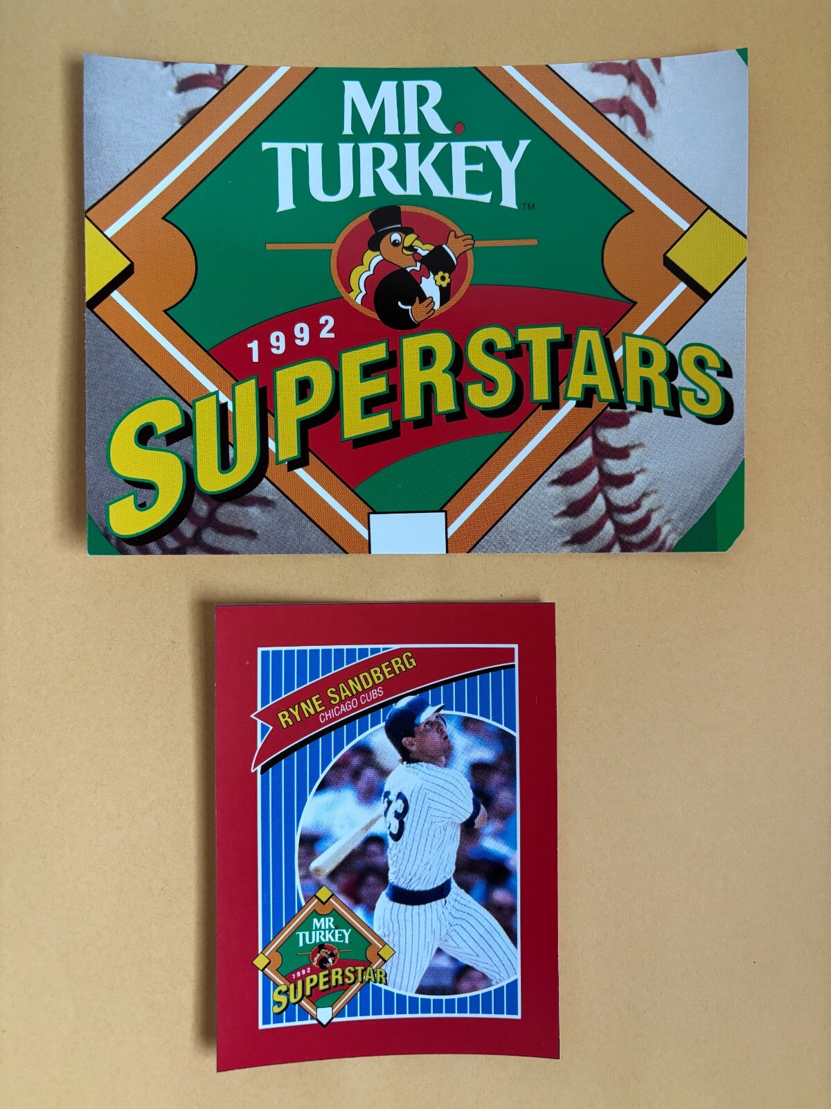 U Pick 1992 Mr. Turkey – Regular and Oversized promo – tough oddball food issue