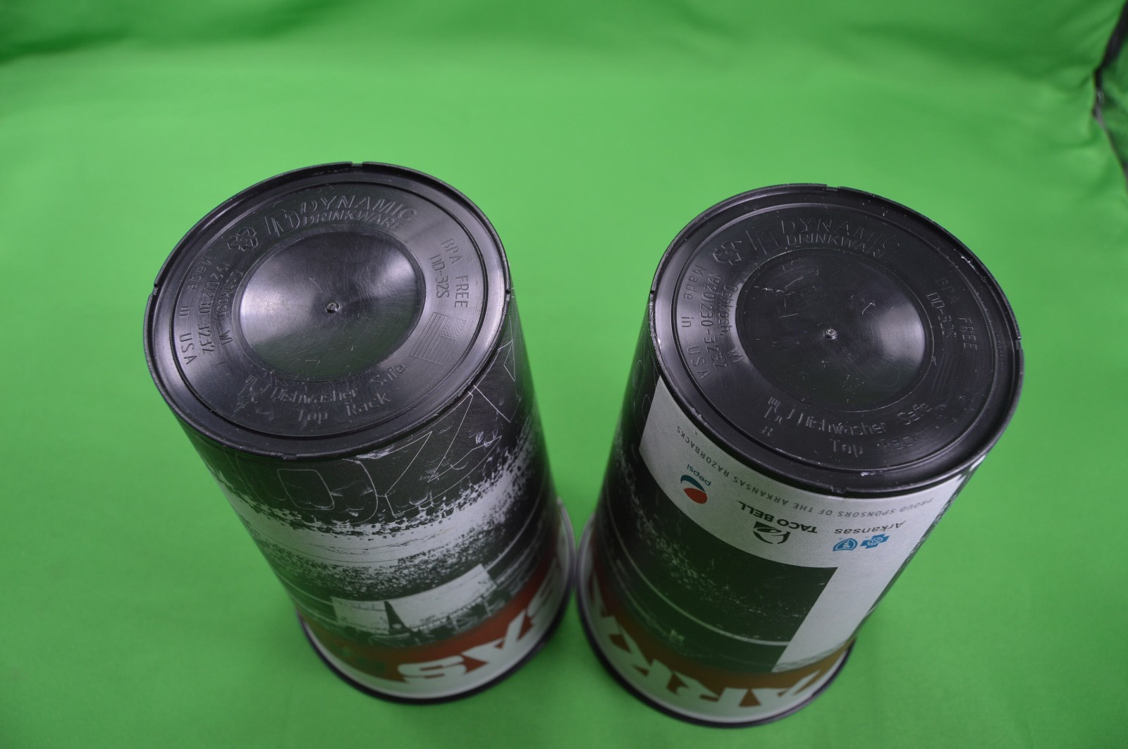 2 Arkansas Razorbacks Basketball Tumbler Cups,2018-2019,Dynamic Drinkware