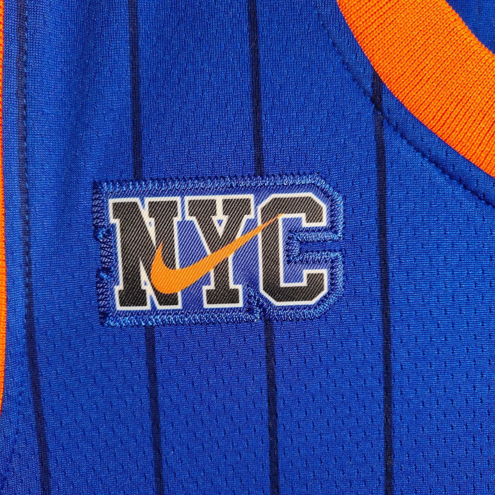 Jalen Brunson #11 Blue Jersey Sleeveless Retro Embroidered New