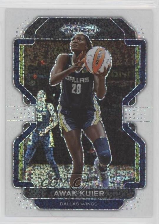 2022 Panini Prizm WNBA White Sparkle Prizm Awak Kuier #1 14t3