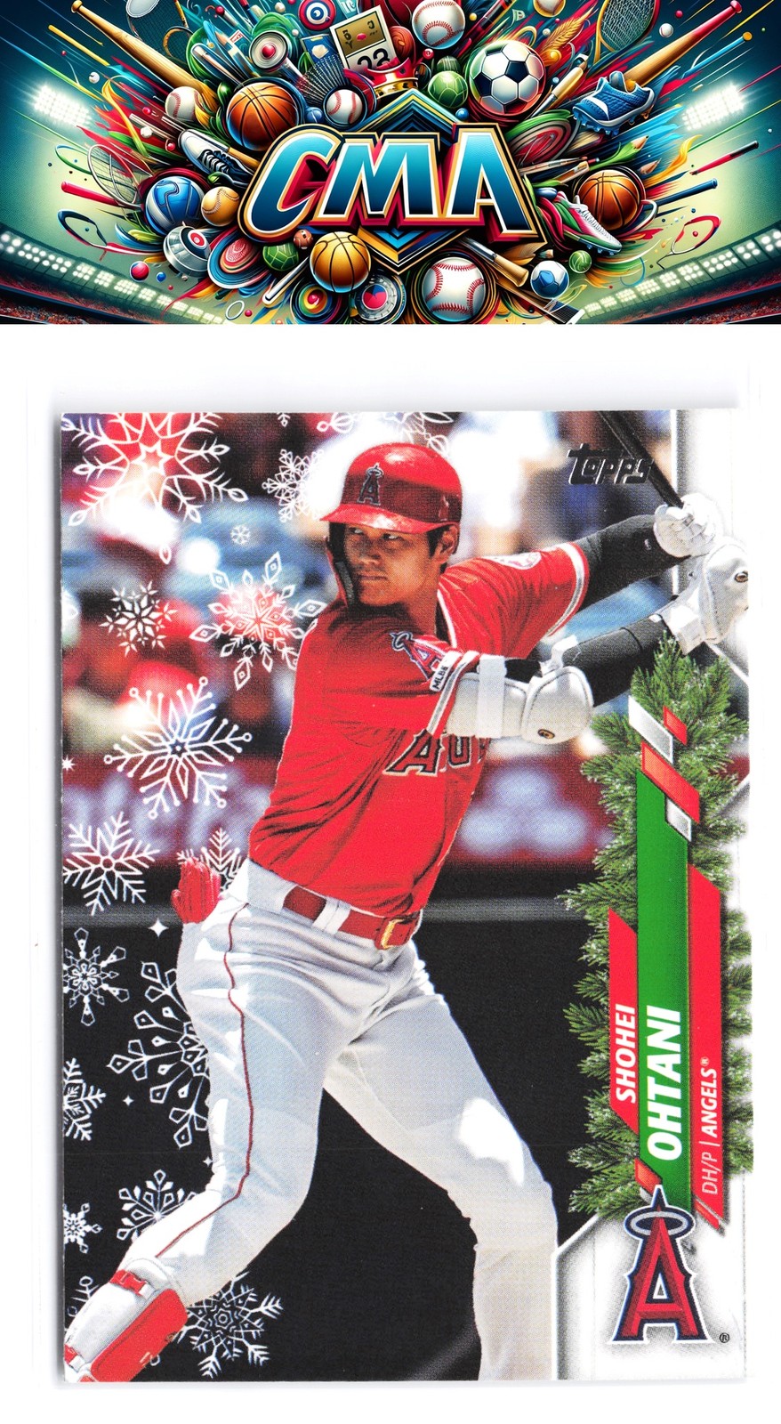 2020 Topps Holiday #HW26 Shohei Ohtani