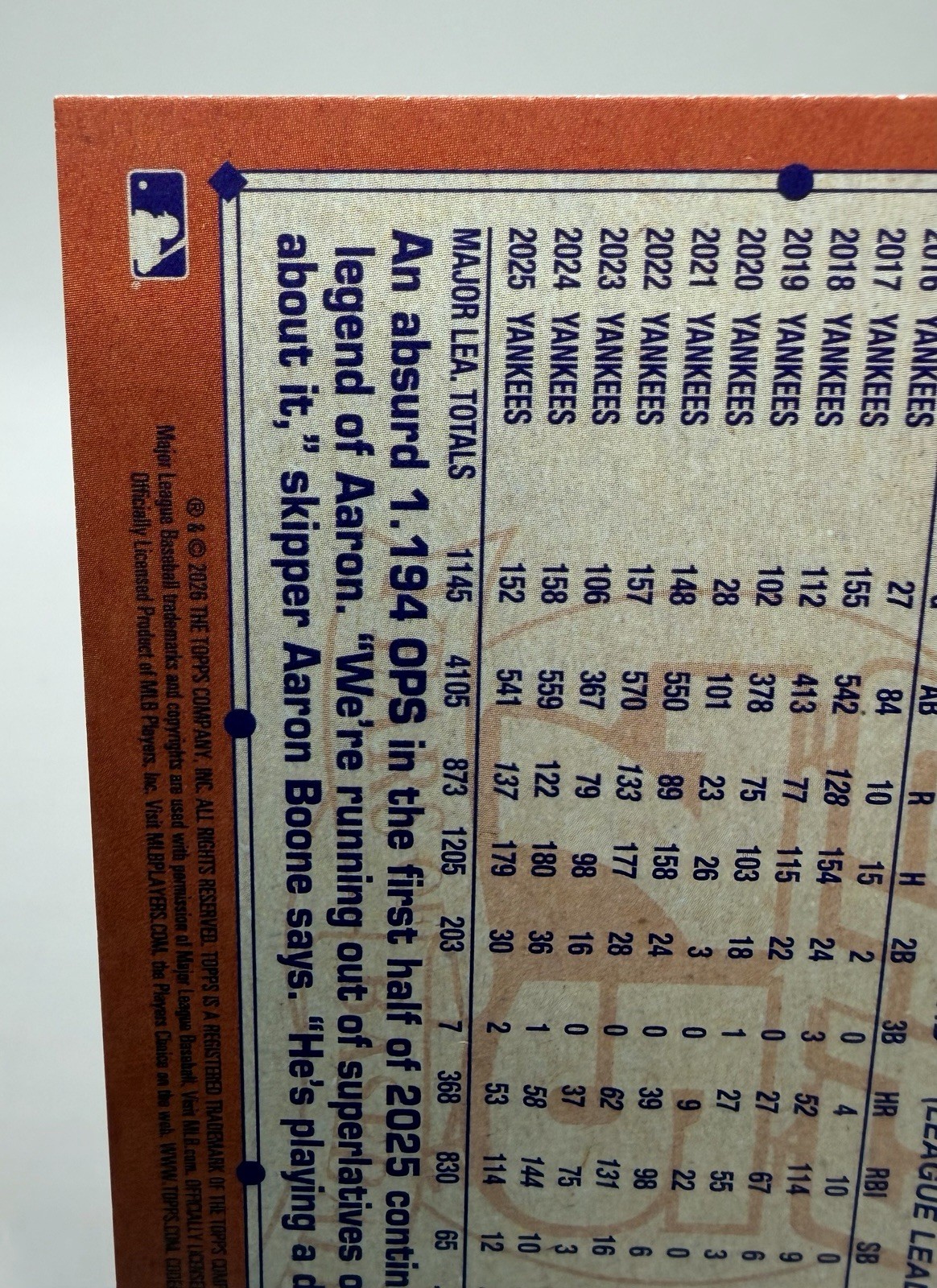 Aaron Judge 2026 Topps Series 1 1991 Topps #T91-34 New York Yankees