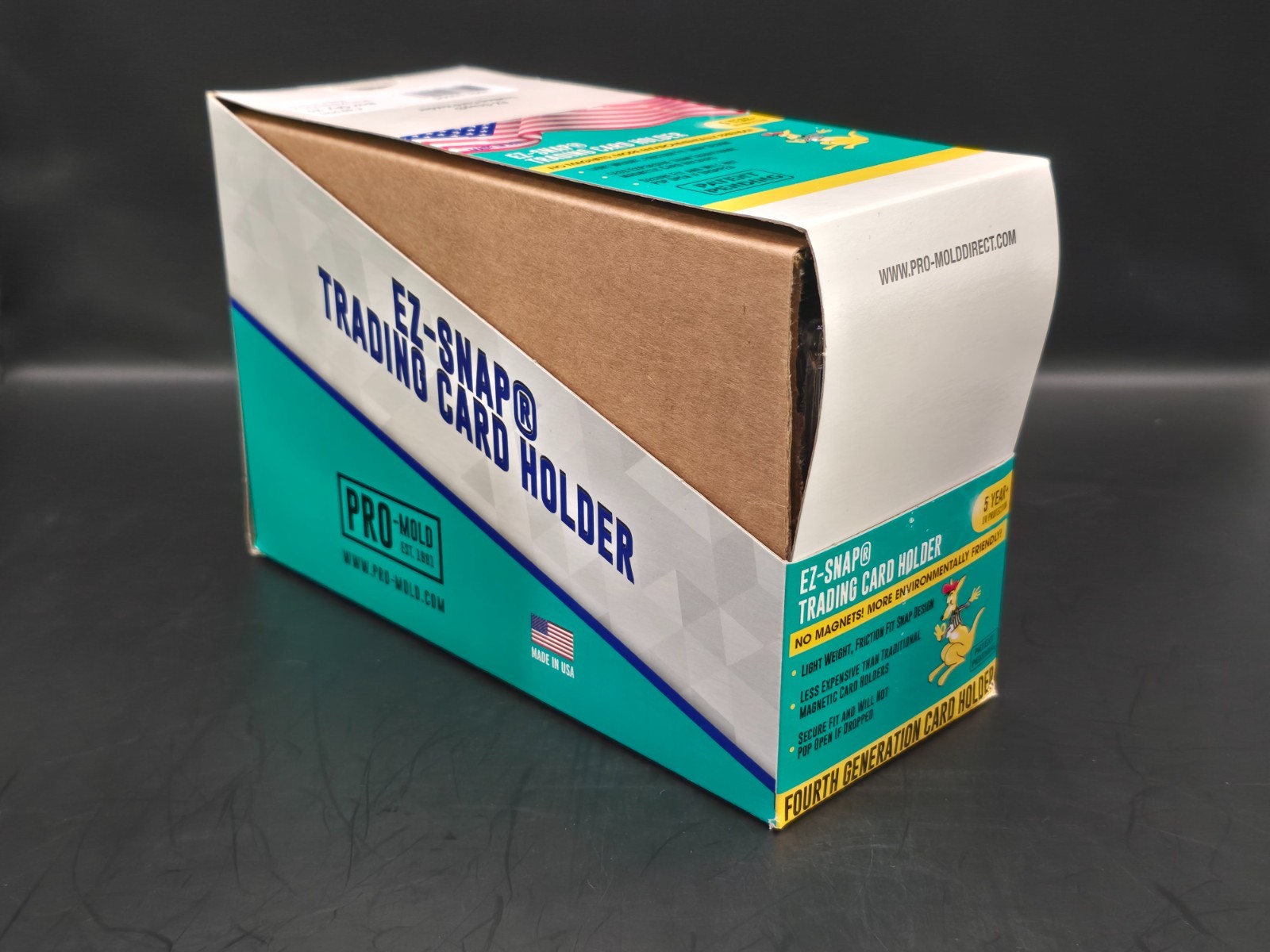 25x Pro Mold 35 Pt. 4th Gen EZ-Snap Card Holders S-Series with Sleeve USA CH35S