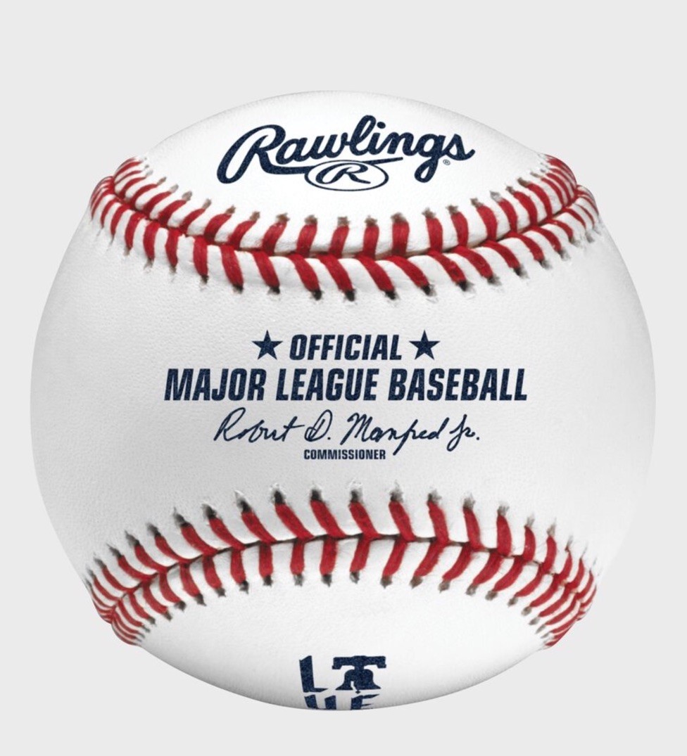 Philadelphia Phillies 2024 City Connect Rawlings Official MLB Baseball In Cube