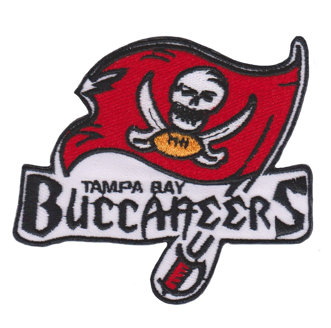 10 Tampa Bay Buccaneers Football Logo Size 3.5 in x 3.2 in Sew Iron on Patches